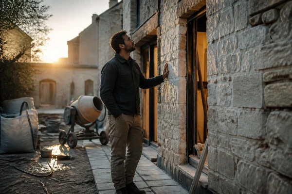 Rénovation maison pierre Marmande